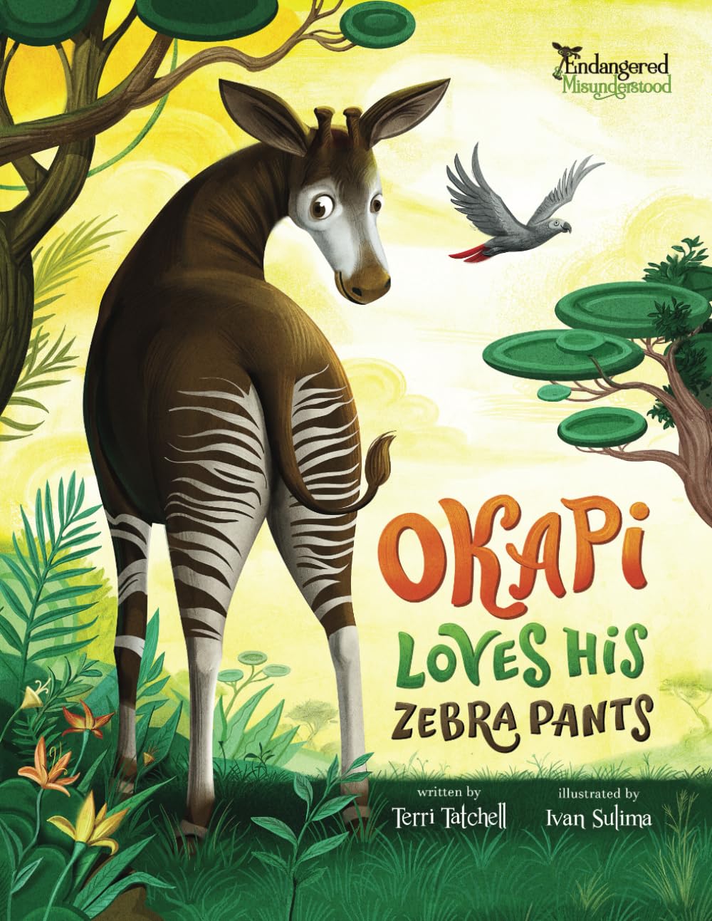 Okapi Loves His Zebra Pants (Endangered and Misunderstood Animals) - 6149