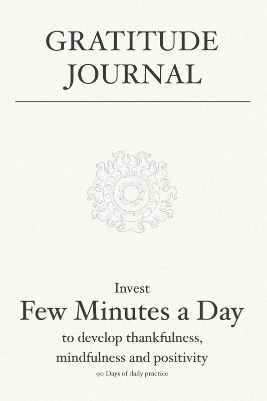 Gratitude Journal: Invest few minutes a day to develop thankfulness, mindfulness and positivity - 9836