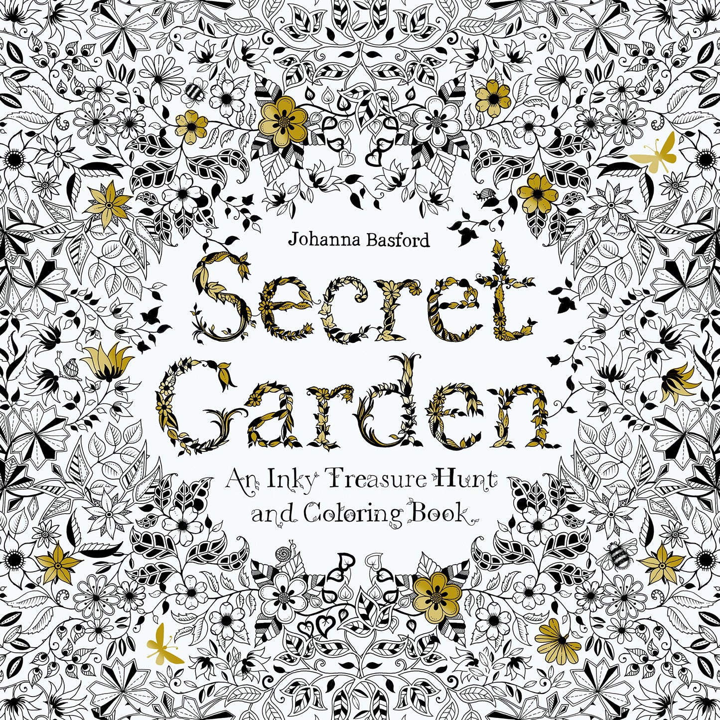 Secret Garden: An Inky Treasure Hunt and Coloring Book for Adults - 1876