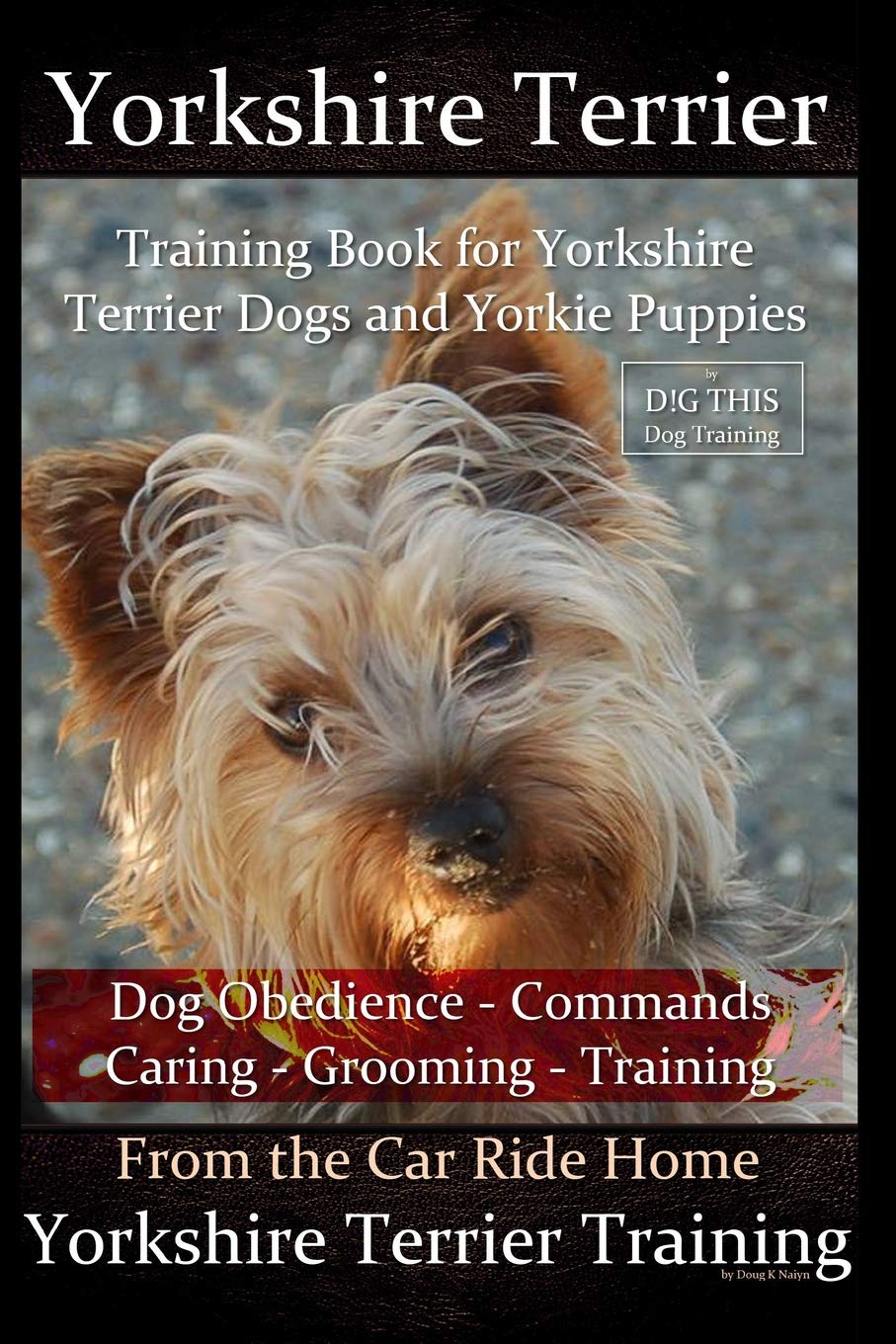 Yorkshire Terrier Training Book for Yorkshire Terrier Dogs and Yorkie Puppies By D!G THIS Dog Obedience – Commands - Caring - Grooming – Training: From the Car Ride Home Yorkshire Terrier Training - 3801