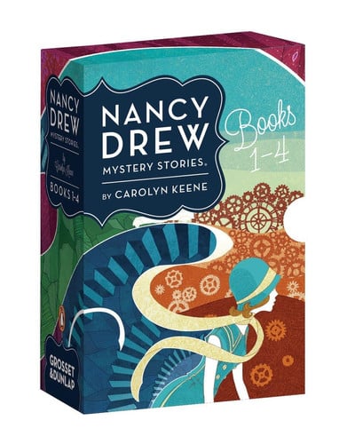 Nancy Drew mystery stories. Books 1-4