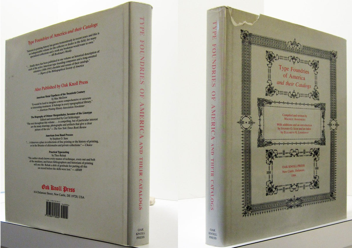 Type Foundries of America and Their Catalogs