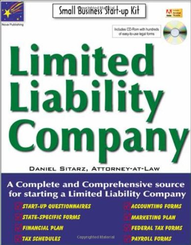 Limited Liability Company: Small Business Start-Up Kit (Small Business Made Simple)