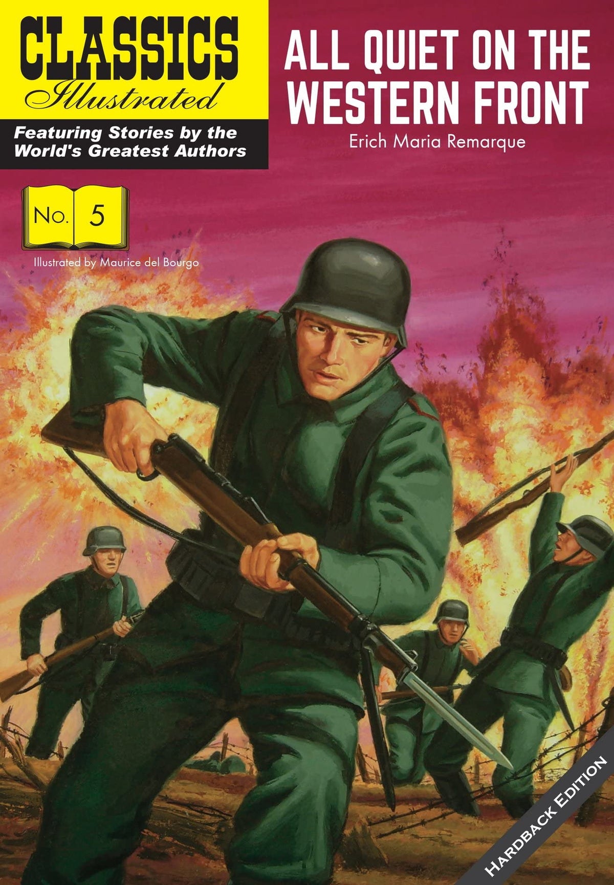 All Quiet on the Western Front (Classics Illustrated Vintage Replica Hardcover)