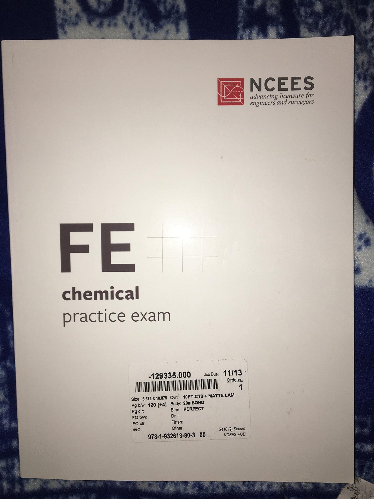 FE Chemical Practice Exam