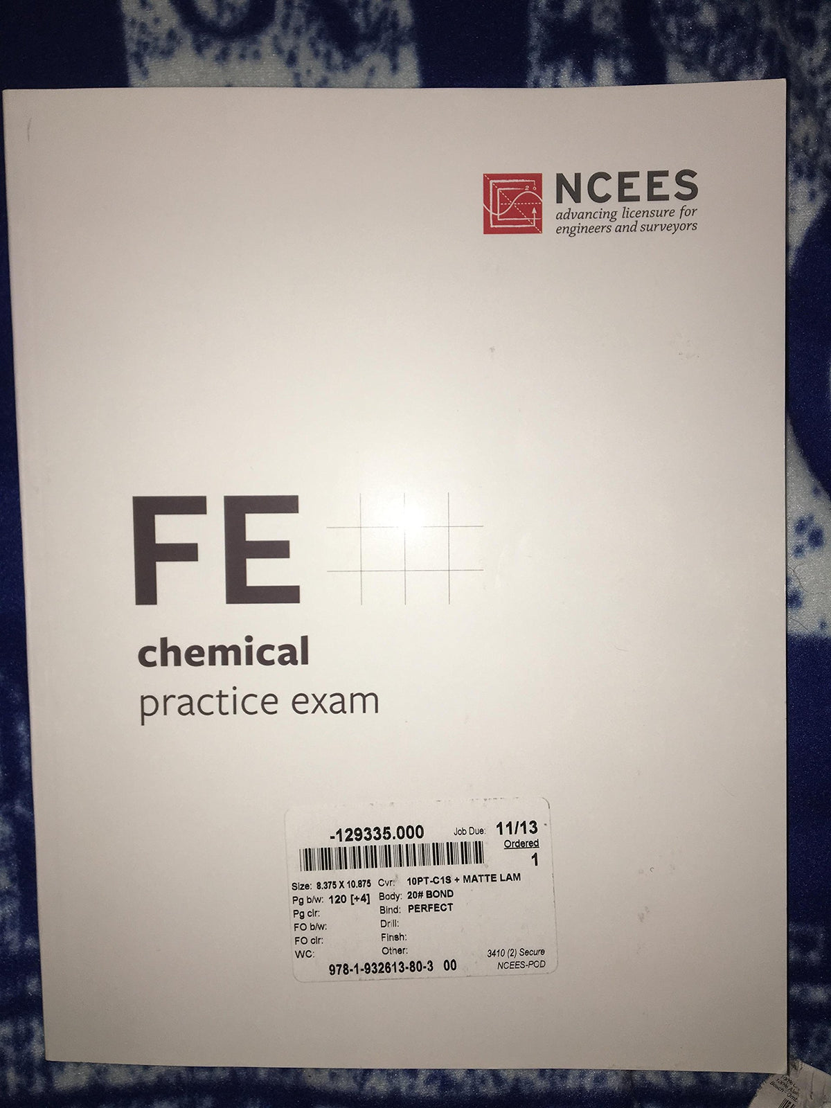 FE Chemical Practice Exam