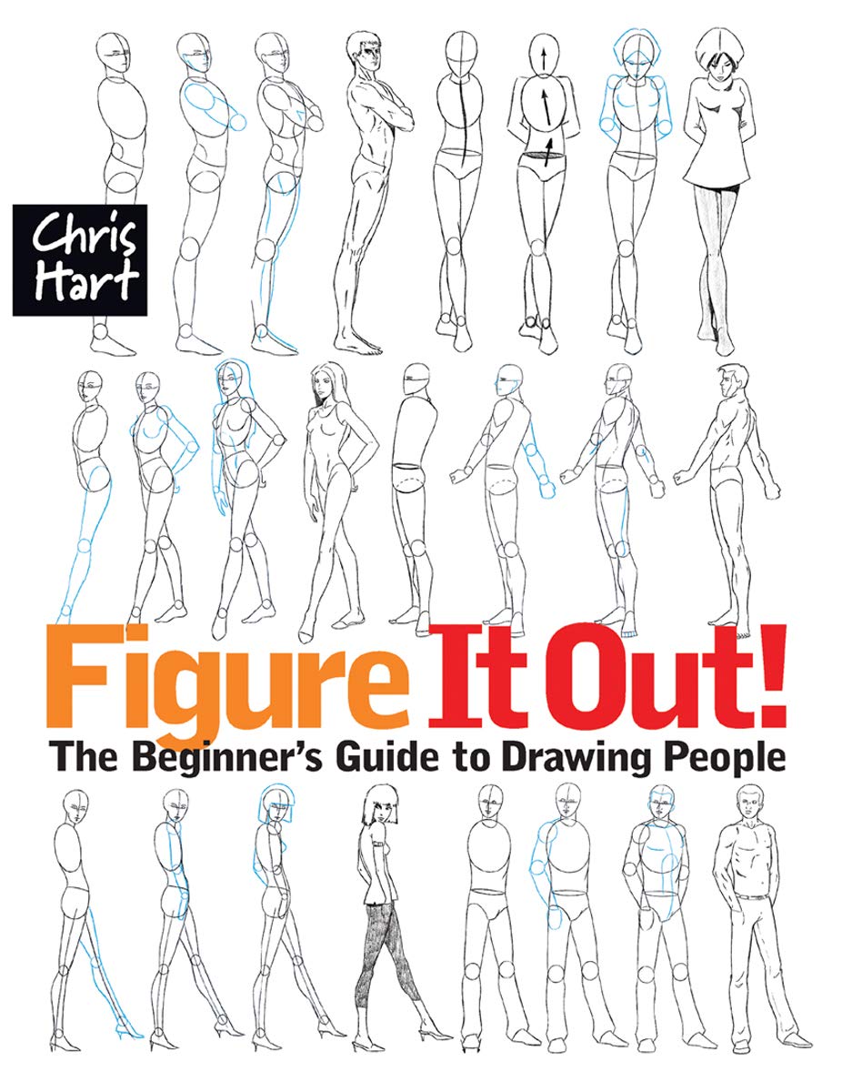Figure It Out! The Beginner's Guide to Drawing People (Christopher Hart Figure It Out!) - 5142