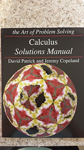Calculus, Solutions Manual
