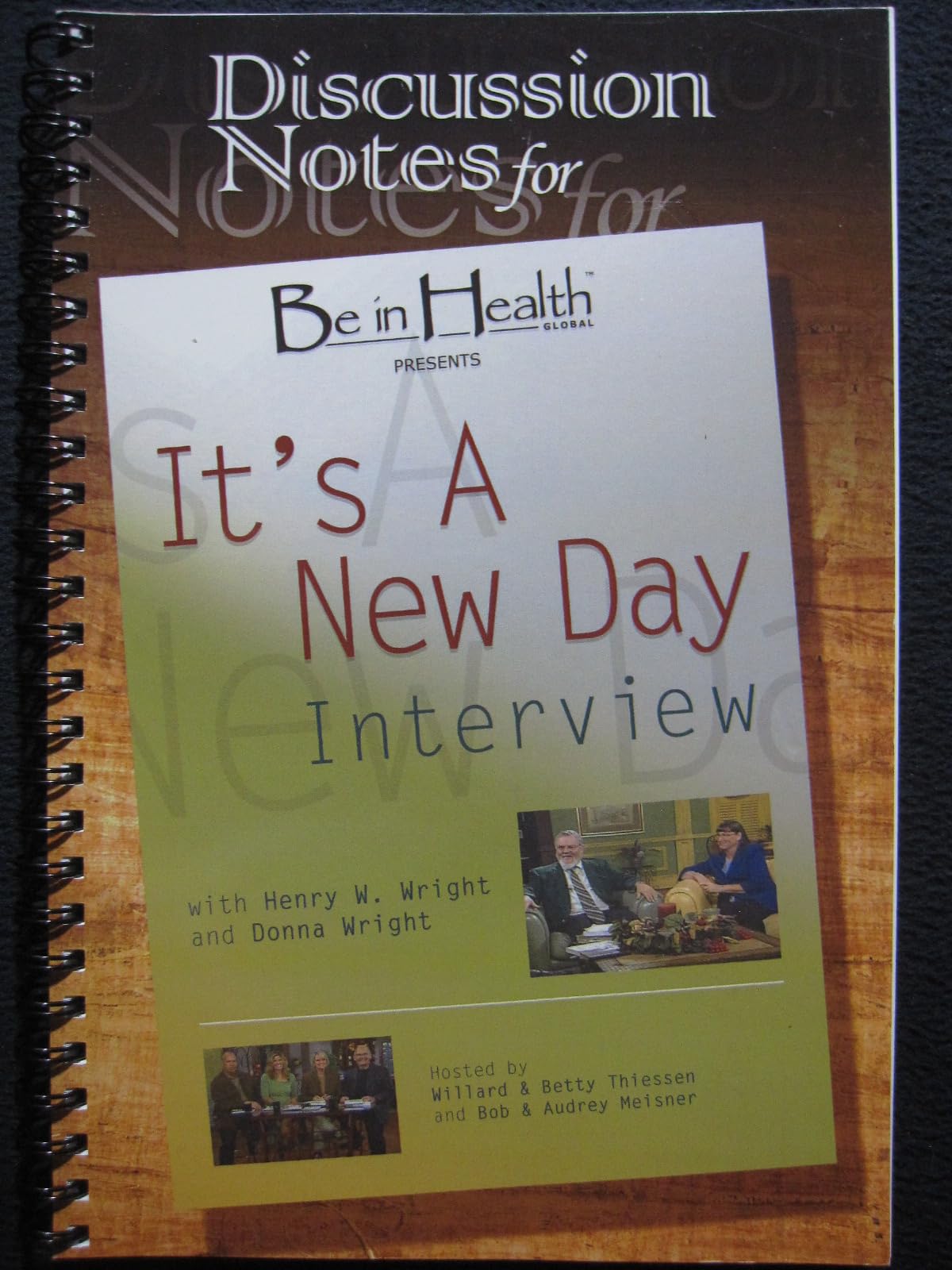 DISCUSSION NOTES FOR IT'S A NEW DAY INTERVIEW
