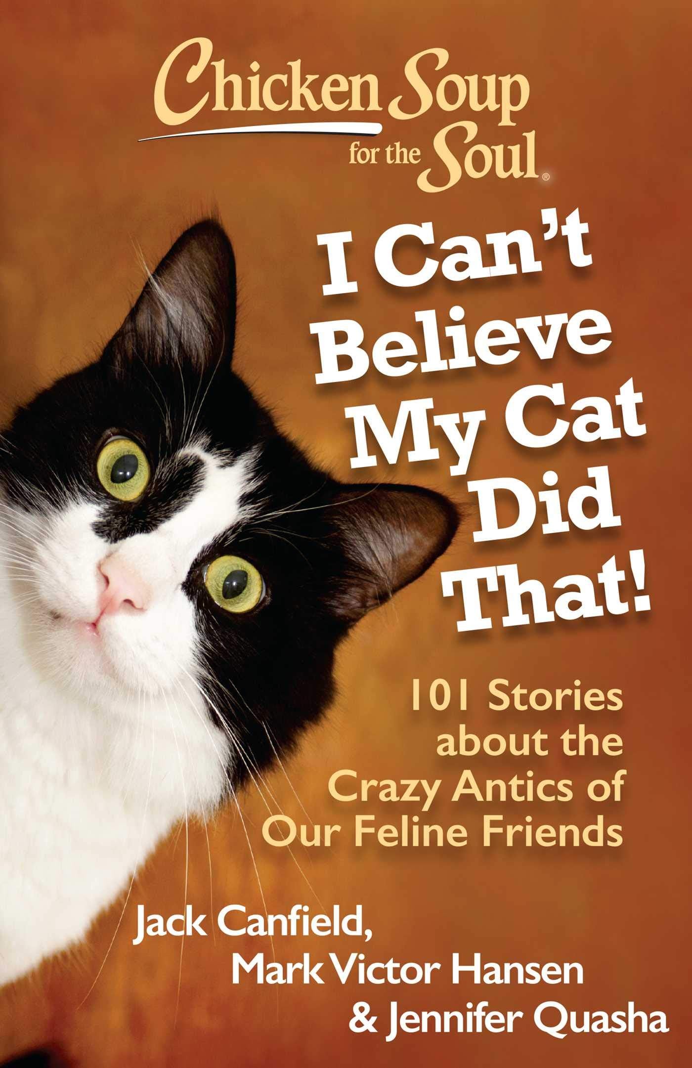 Chicken Soup for the Soul: I Can't Believe My Cat Did That!: 101 Stories about the Crazy Antics of Our Feline Friends - 5599