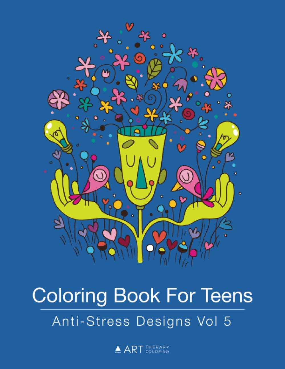 Coloring Book For Teens: Anti-Stress Designs Vol 5 (Coloring Books for Teens) - 1496