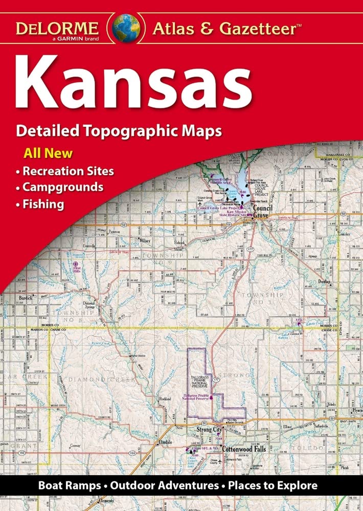 Delorme Atlas & Gazetteer Kansas