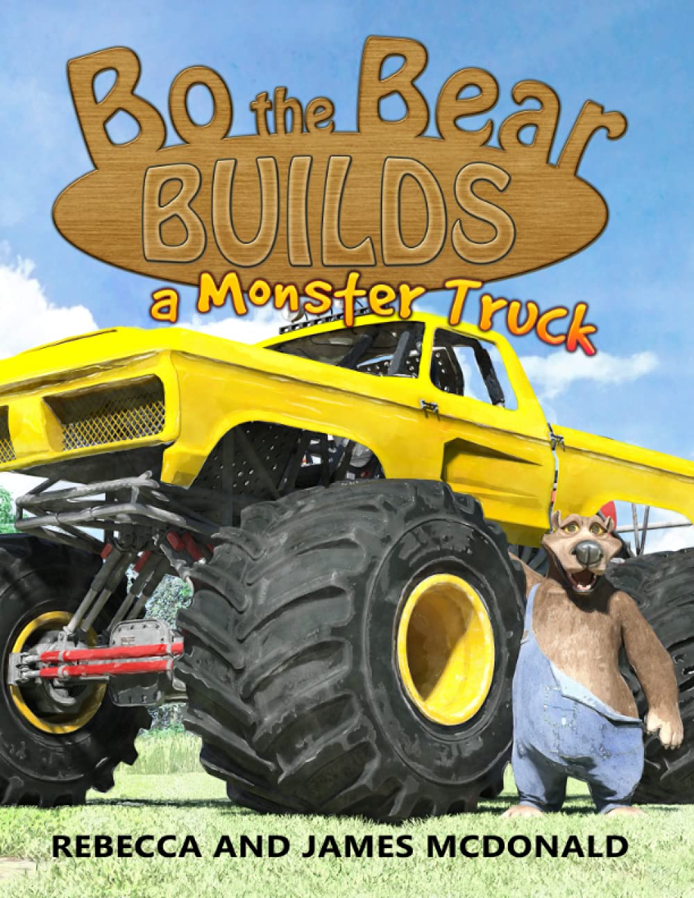 Bo the Bear Builds a Monster Truck: A Monster Truck Book for Kids - 3007