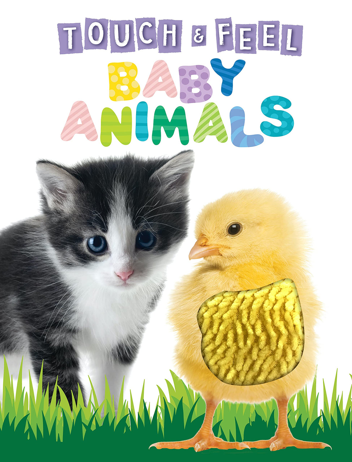 Touch and Feel Baby Animals - Novelty Book - Children's Board Book - Interactive Fun Child's Book