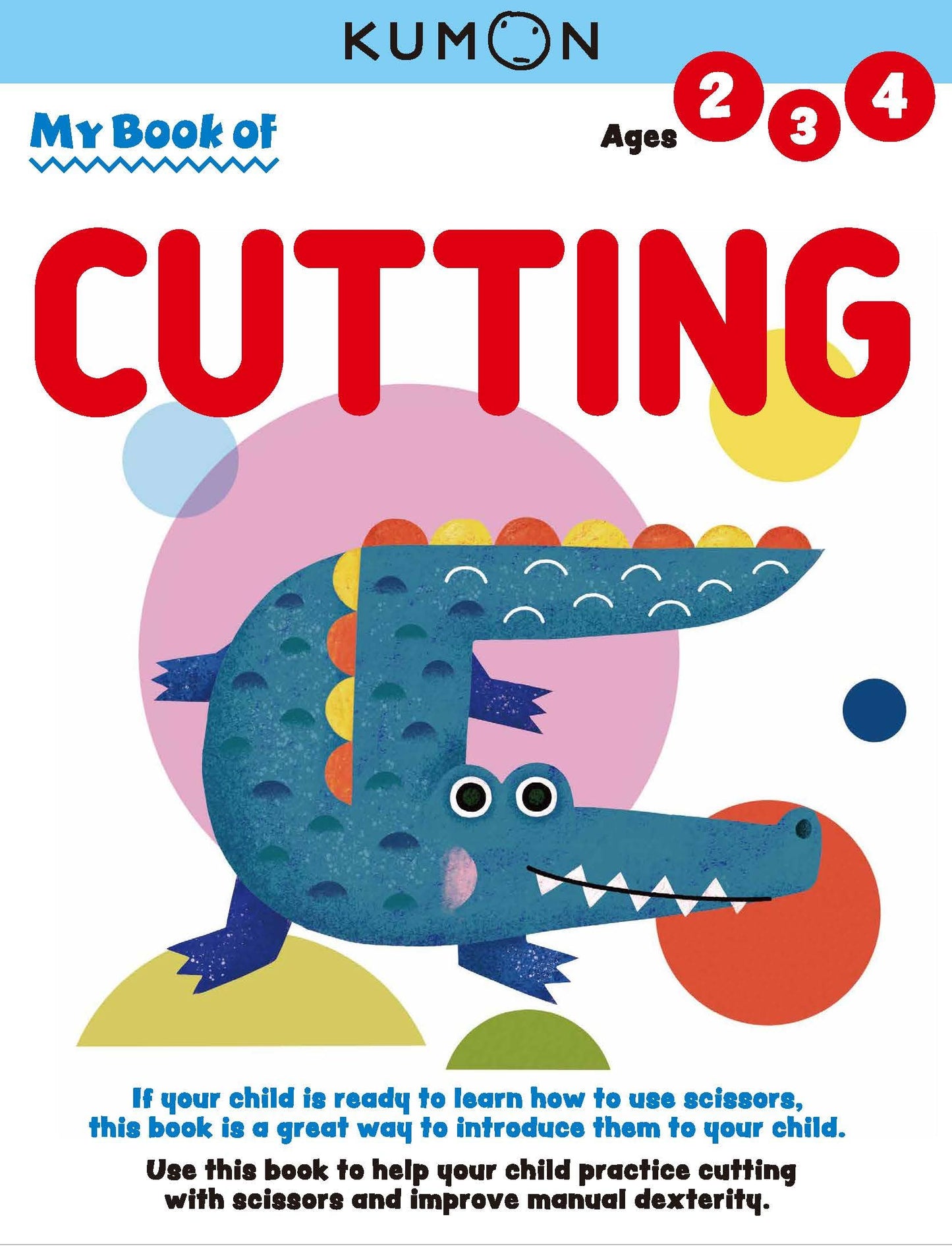 Kumon My First Book of Cutting-Revised Edition-Ages 3-5