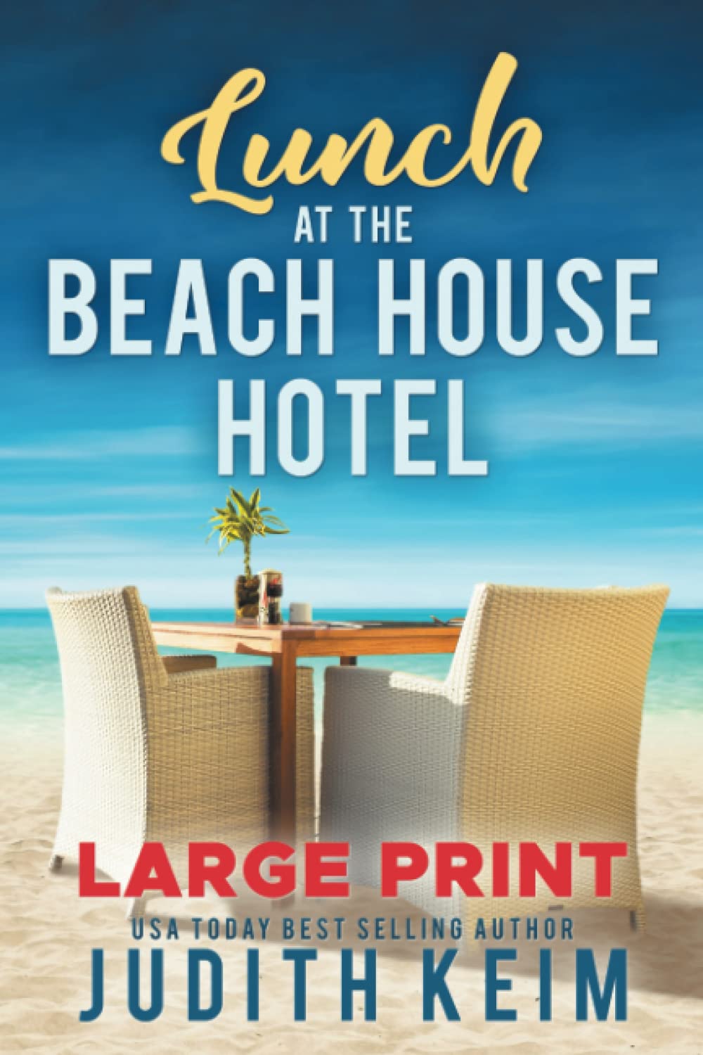 Lunch at The Beach House Hotel: Large Print Edition