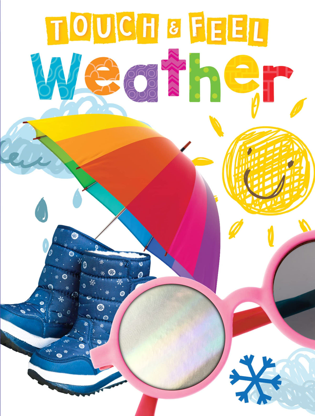 Weather - Children's Touch and Feel Board Book - Sensory Board Book (Touch & Feel Sensory Board Books for Baby & Toddler Time)