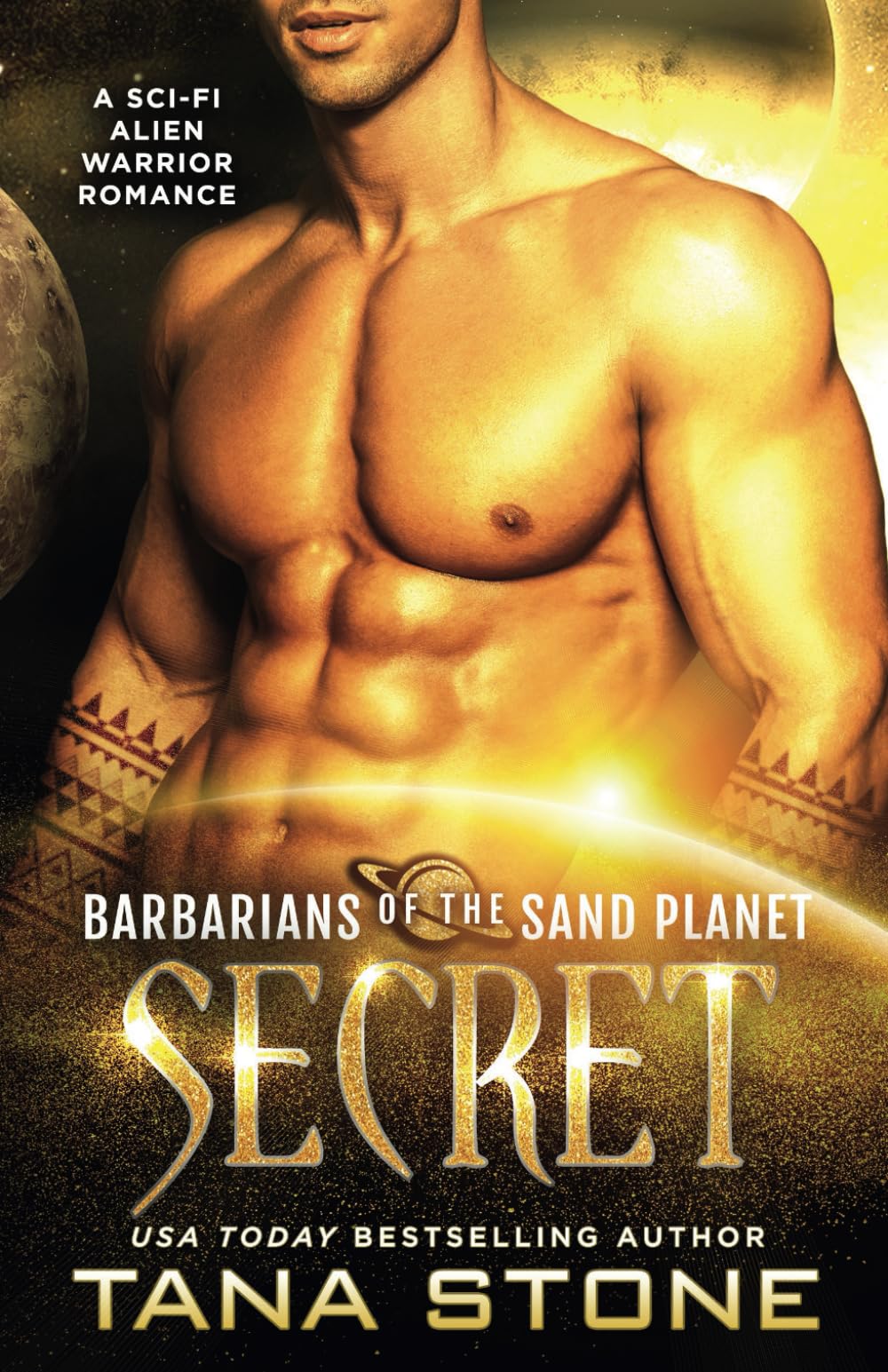 Secret: A Sci-Fi Alien Warrior Romance (Barbarians of the Sand Planet)