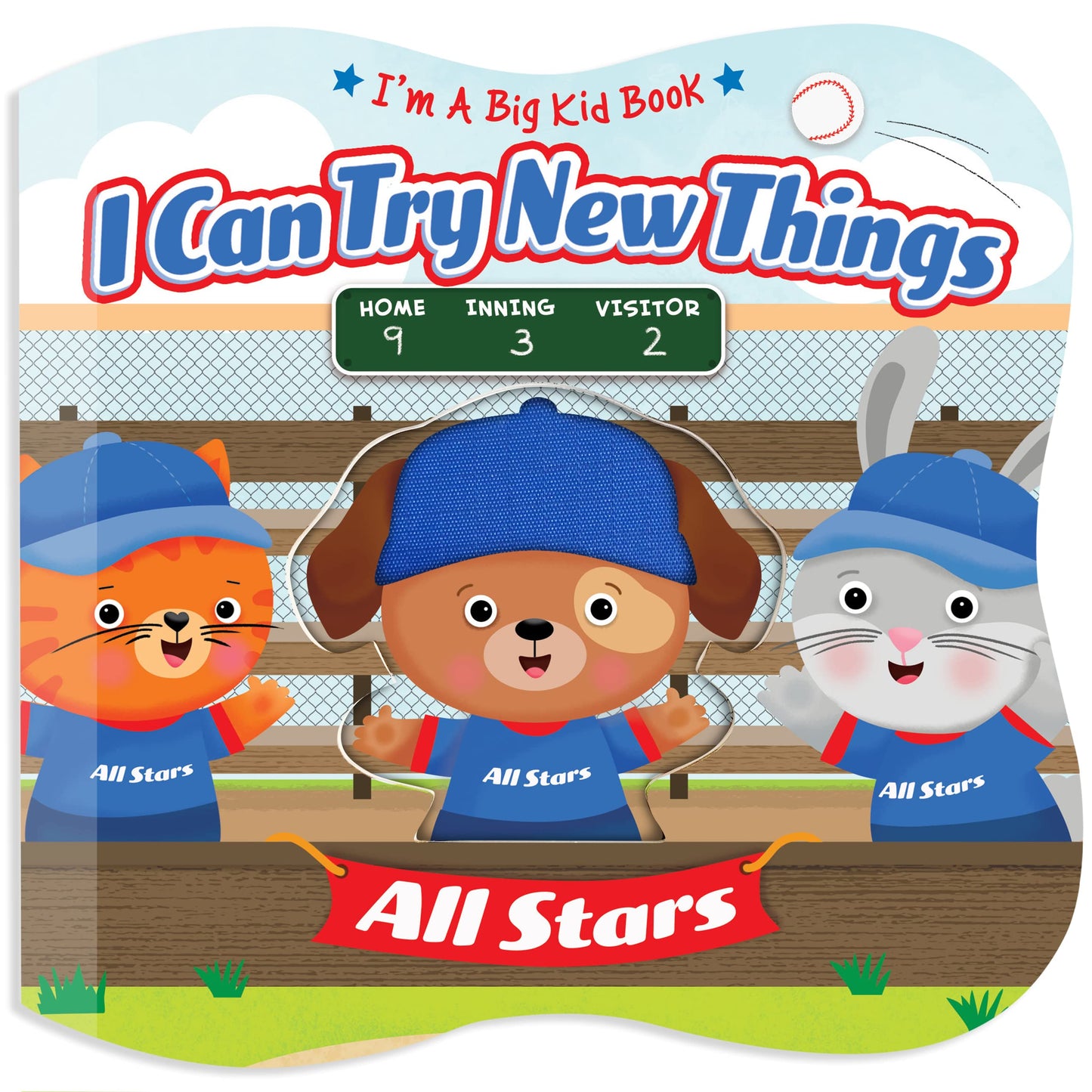 I Can Try New Things - Children's Touch and Feel Board Book - Sensory Board Book