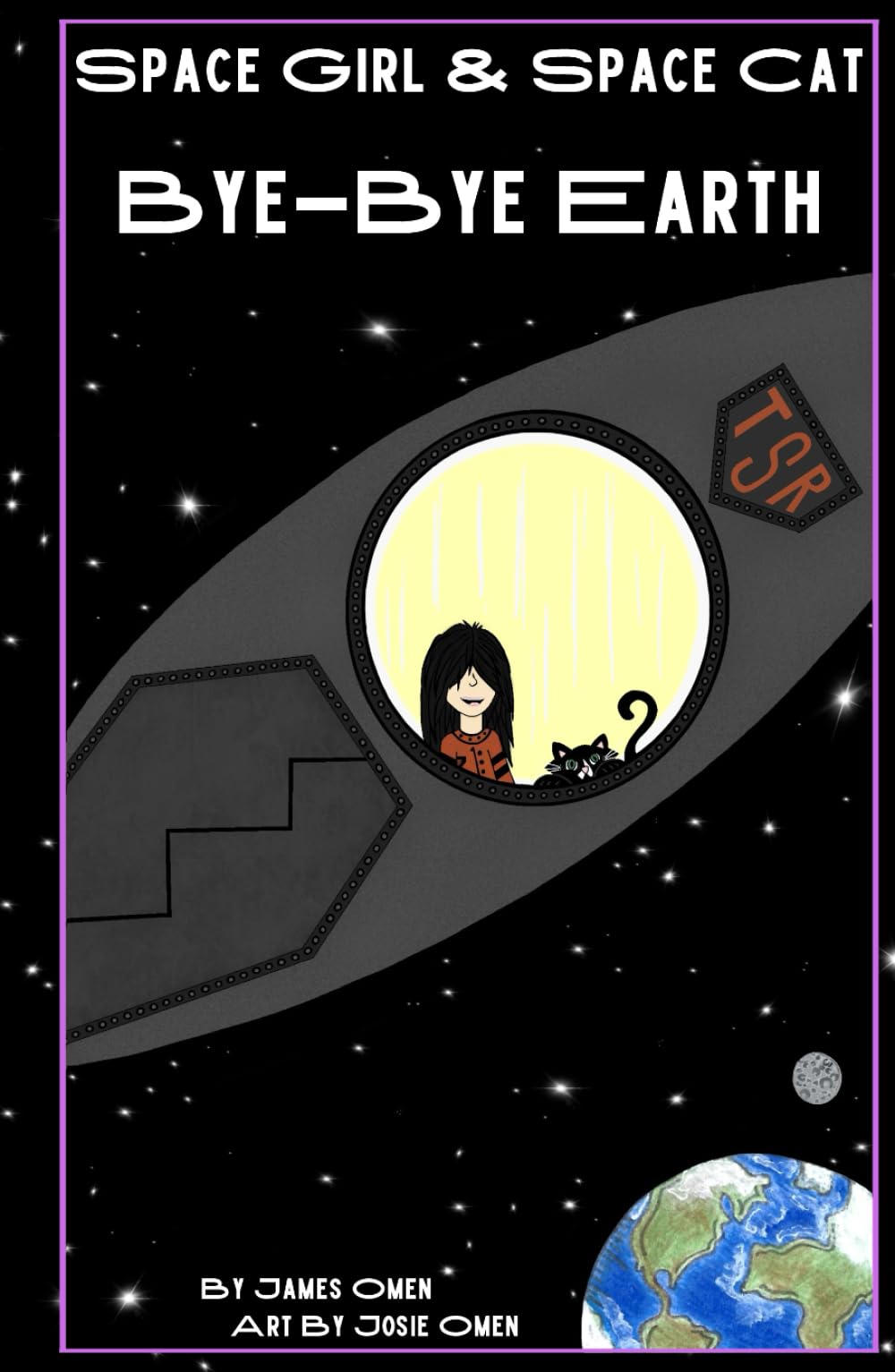 Bye-Bye Earth (Space Girl & Space Cat)