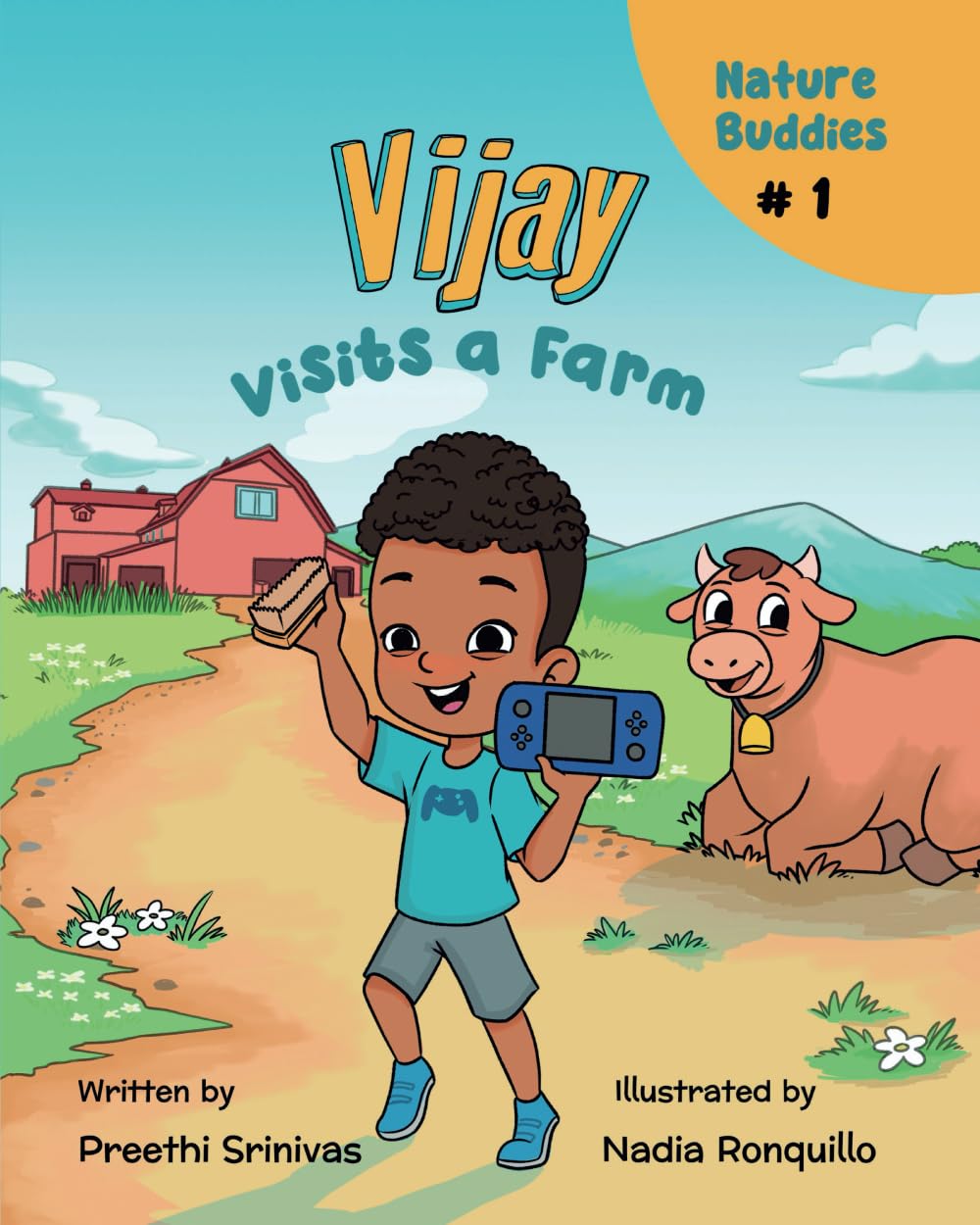 Vijay Visits a Farm: A children’s book about new experiences and social skills