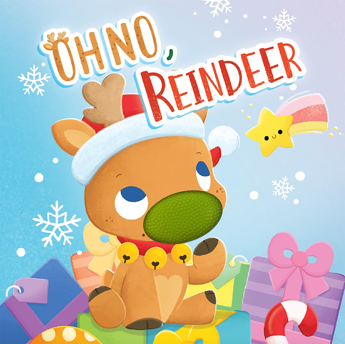 Little Hippo Books Oh No, Reindeer | Children's Sensory Touch and Feel Books | Touch and Feel Holiday Books for Toddlers & Baby | Best Kid's Touch and ... Sensory Board Books for Baby & Toddler Time)
