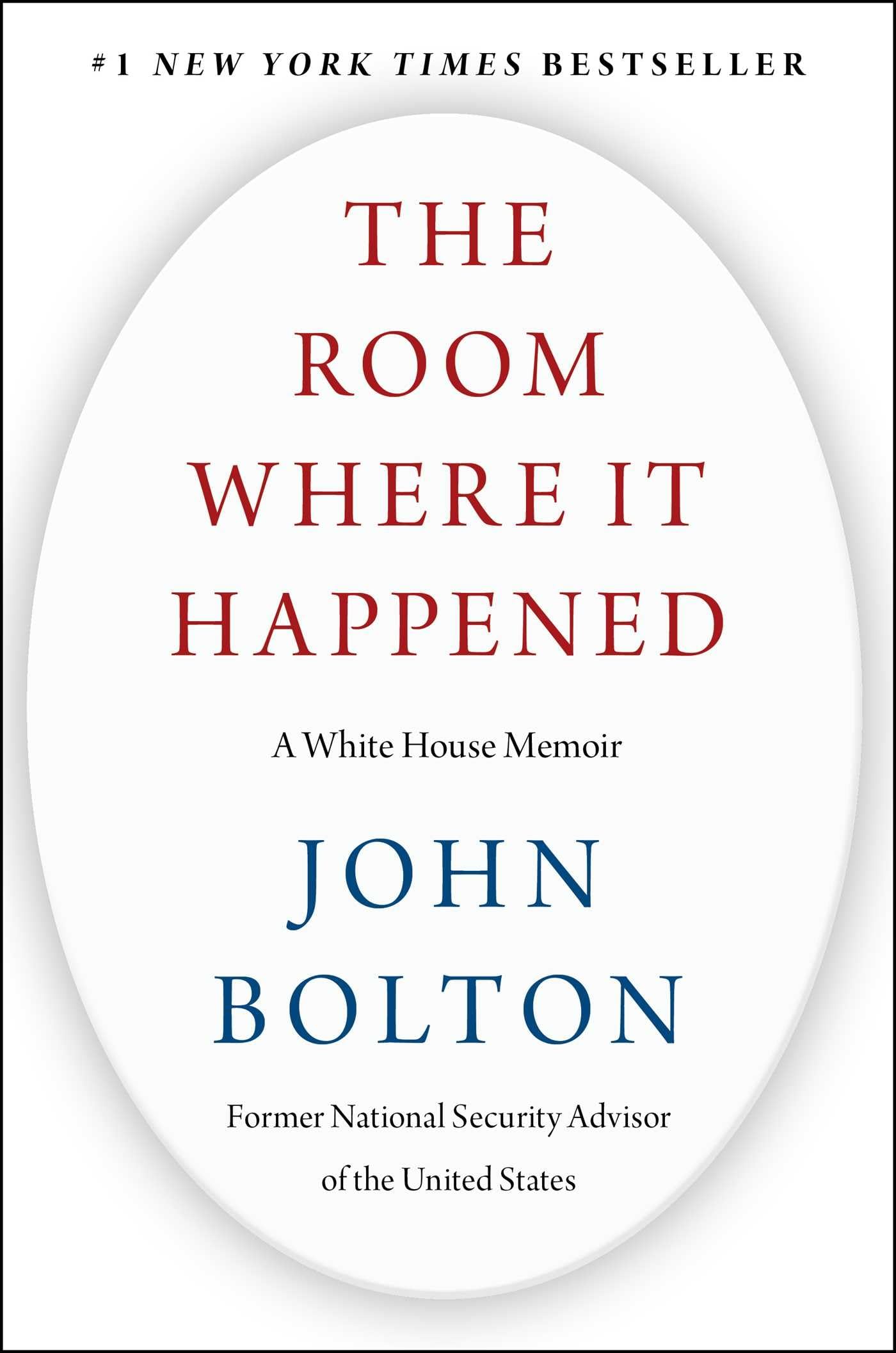 The Room Where It Happened: A White House Memoir - 3356