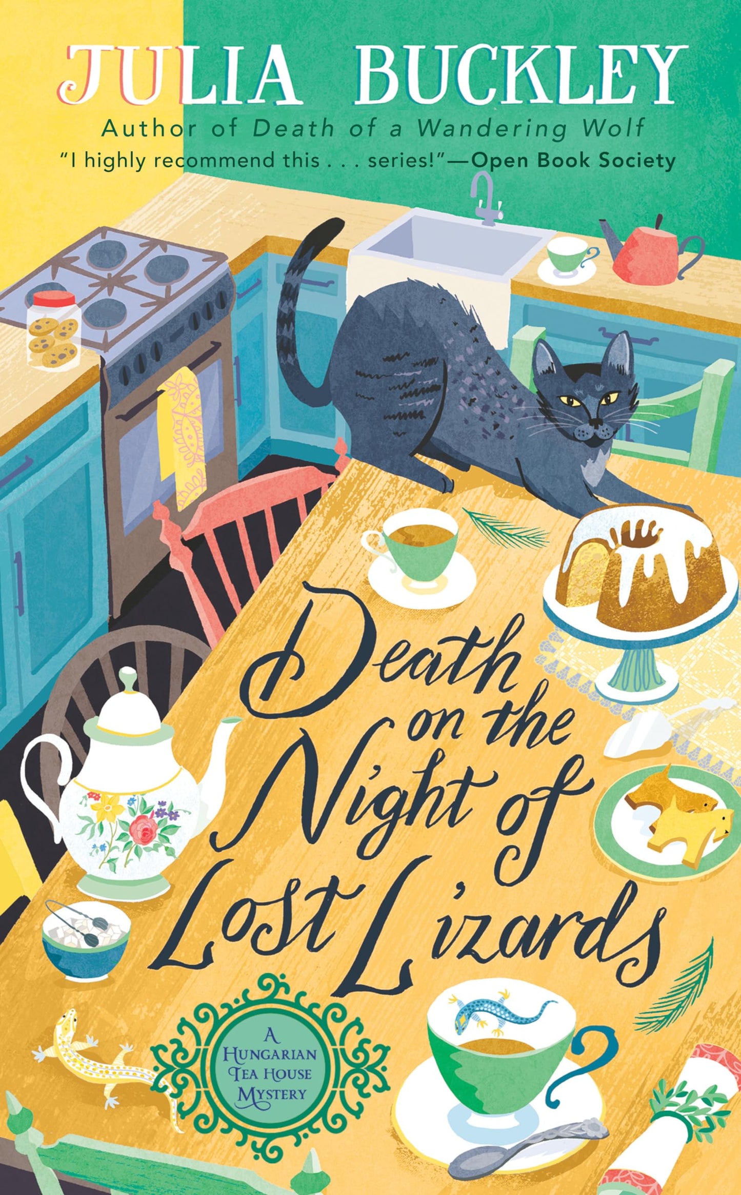 Death on the Night of Lost Lizards (A HUNGARIAN TEA HOUSE MYSTERY)