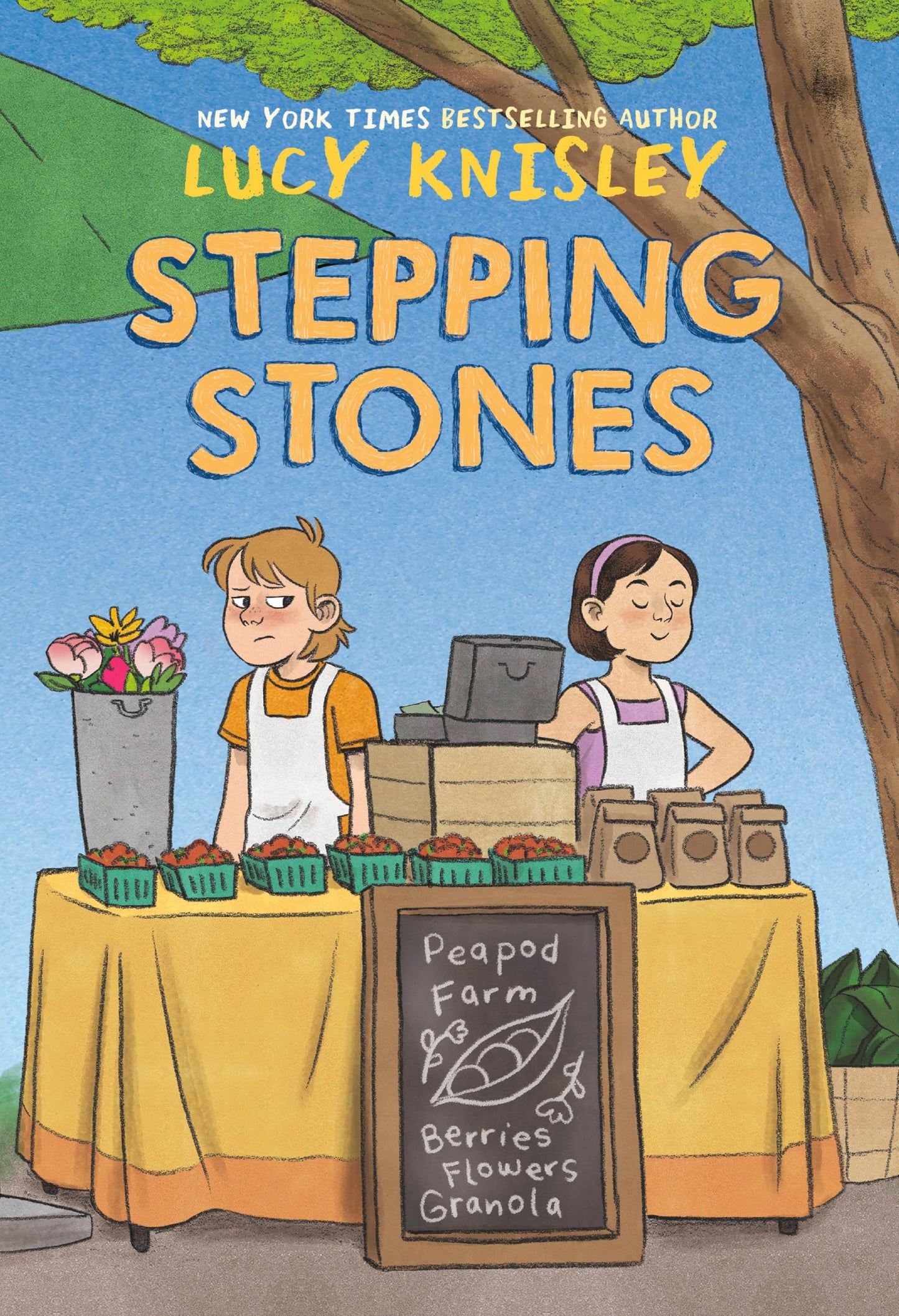 Stepping Stones: (A Graphic Novel) (Peapod Farm) - 2713