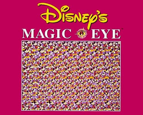 Disney's magic eye: 3D illusions
