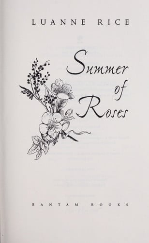 Summer of Roses A Novel