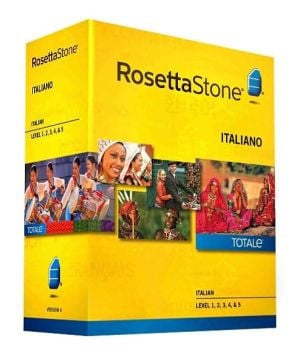 Learn Italian: Rosetta Stone Italian - Level 1-5 Set