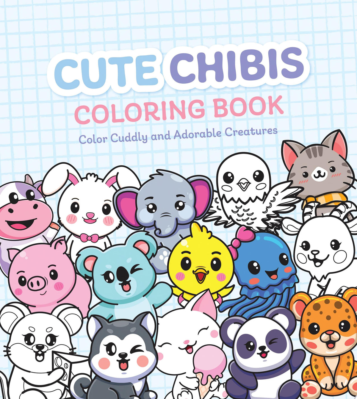 Cute Chibis Coloring Book