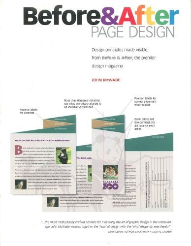 Before & after page design