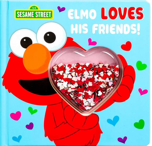 Sesame Street: Elmo Loves His Friends! (Sequin Shaker)