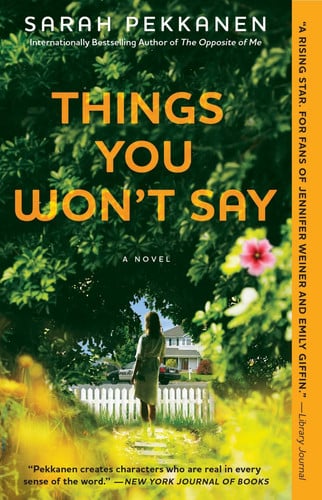 Things you won't say: a novel