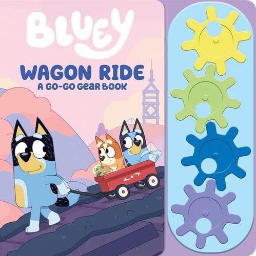 Bluey: Wagon Ride a Go-Go Gear Sound Book