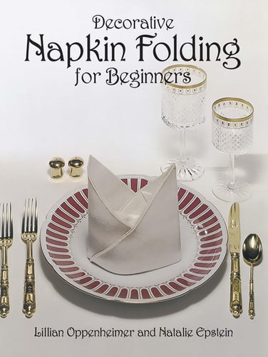 Decorative napkin folding for beginners