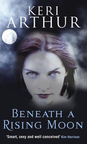 Beneath a rising moon