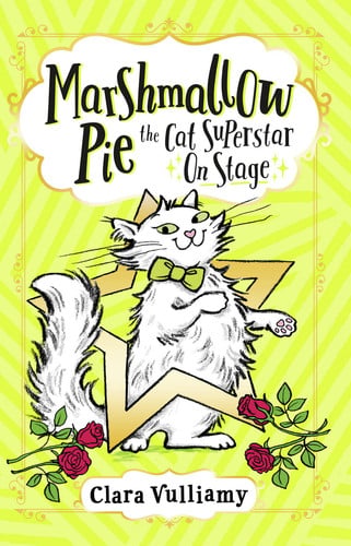 Marshmallow Pie the Cat Superstar on Stage