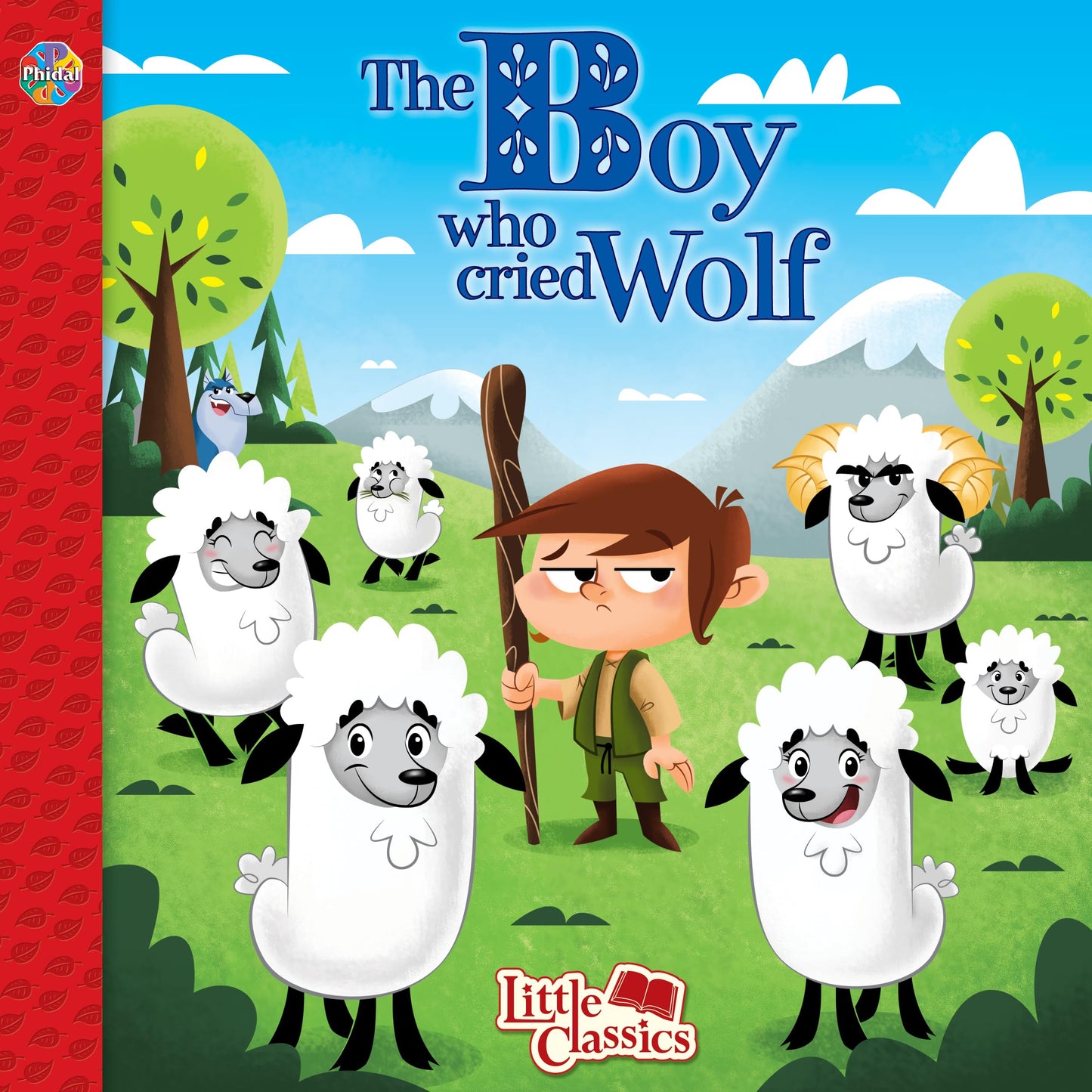Phidal The Boy Who Cried Wolf Little Classics - Stories for kids, 24-page storybook