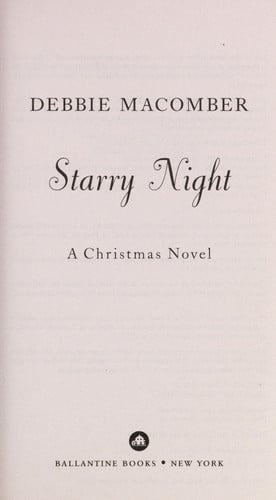 Starry Night A Christmas Novel