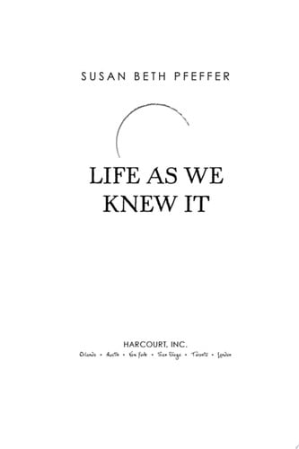 Life as We Knew it