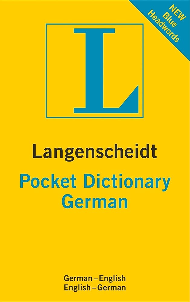 Langenscheidt Pocket Dictionary German