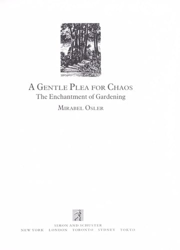 A gentle plea for chaos: the enchantment of gardening