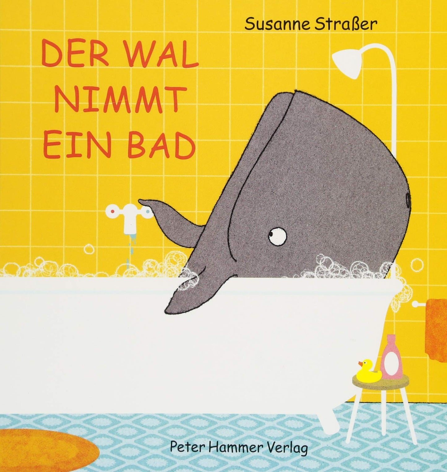 Der Wal nimmt ein Bad