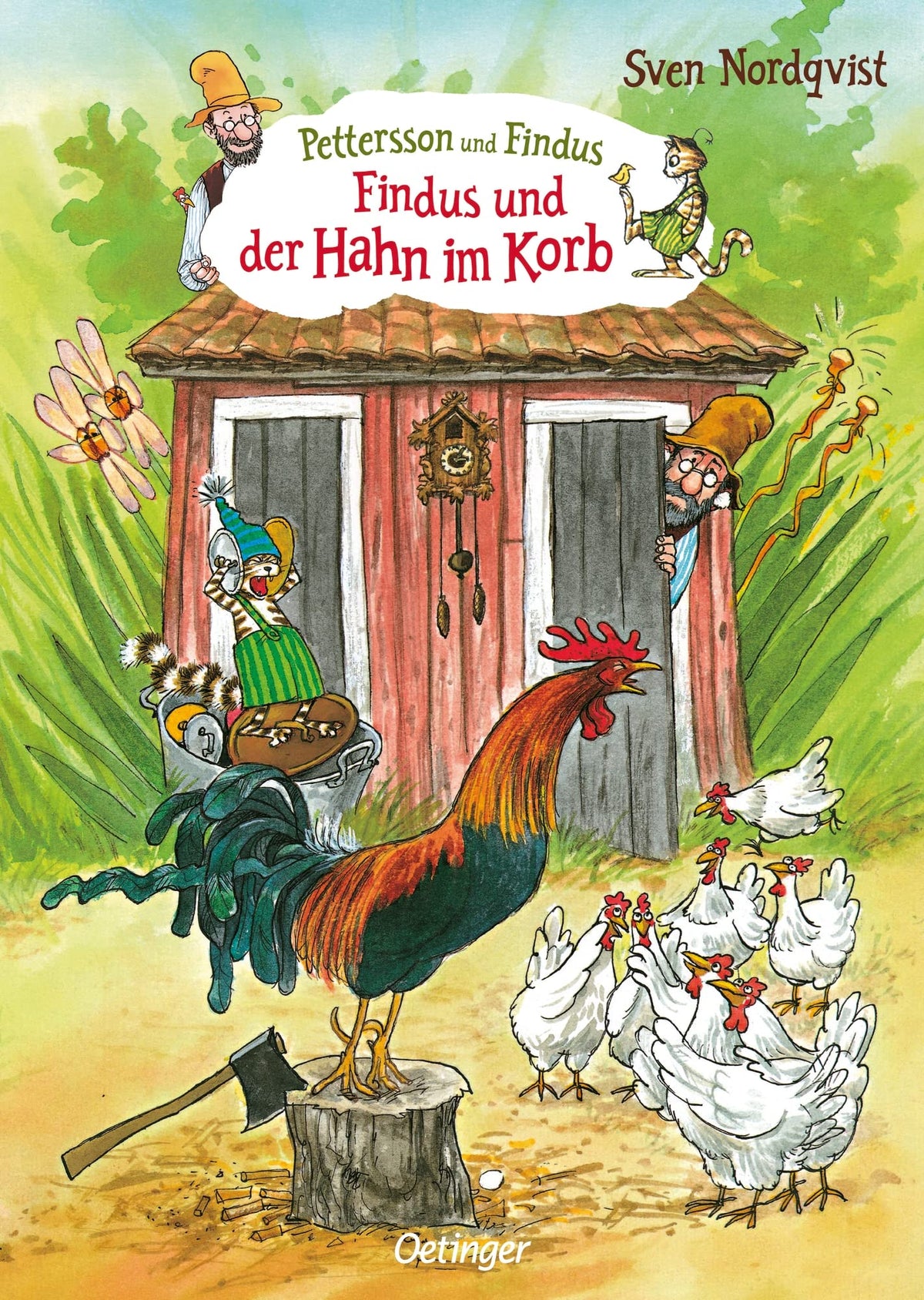 Findus und der Hahn im Korb.