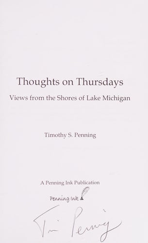 Thoughts on Thursdays