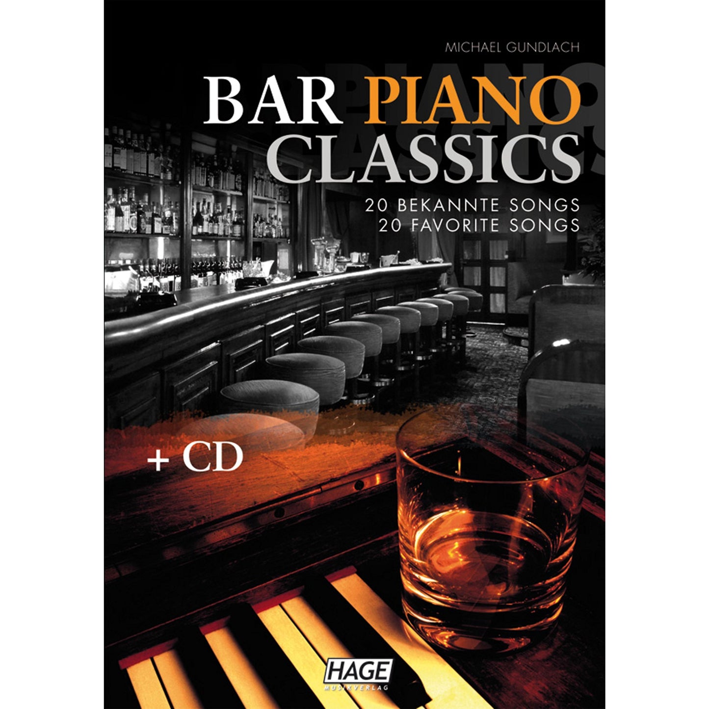 Bar Piano Classics mit CD: 20 bekannte Songs / 20 favorite Songs - 3589