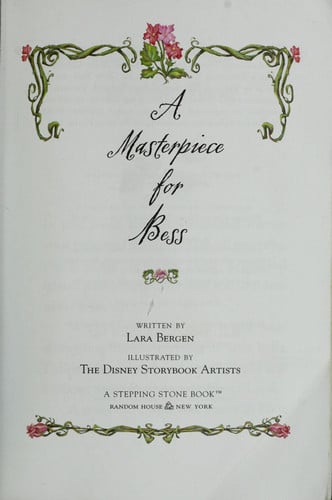 A masterpiece for Bess